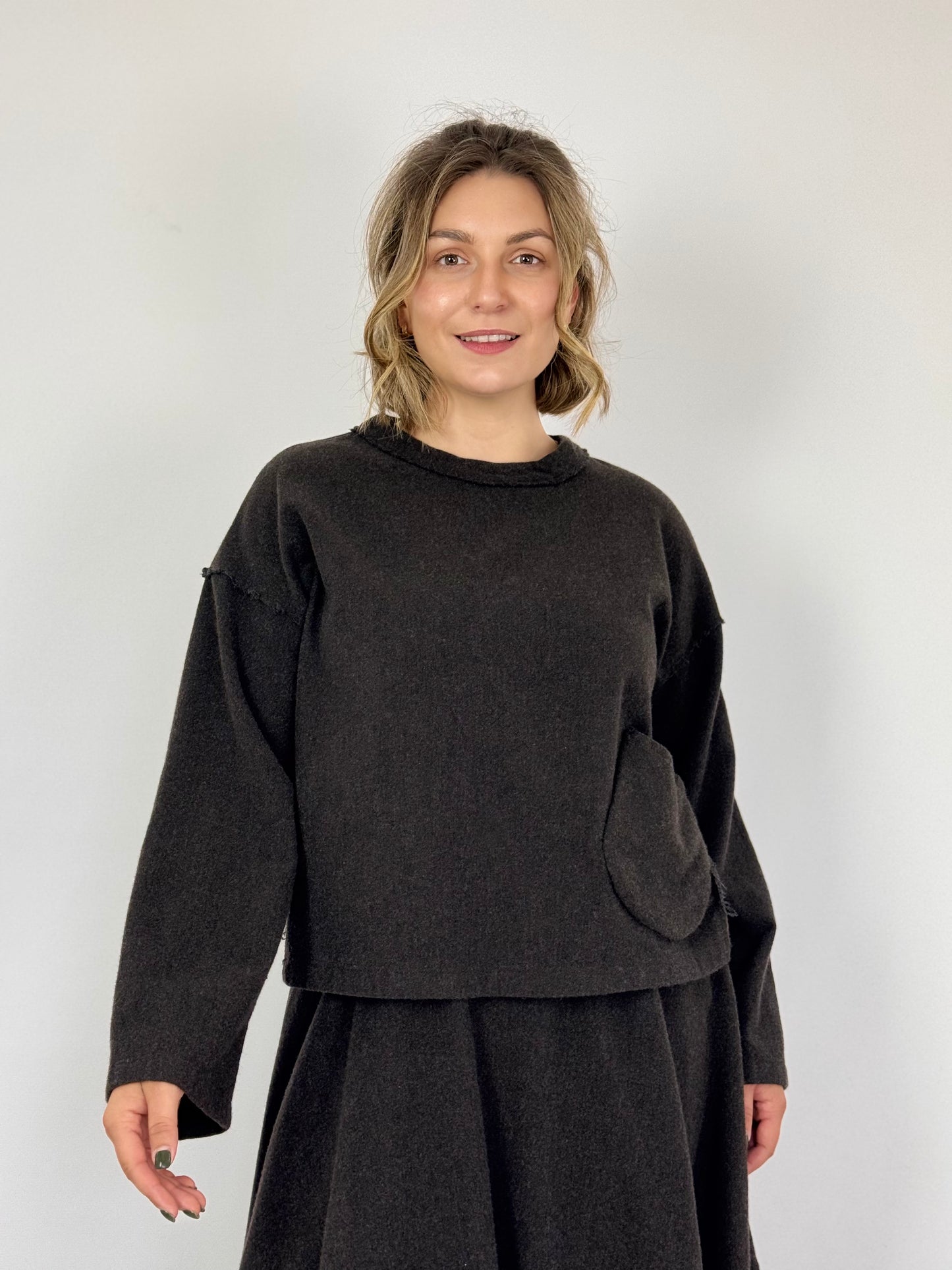 Minina Orsa Jumper Brown