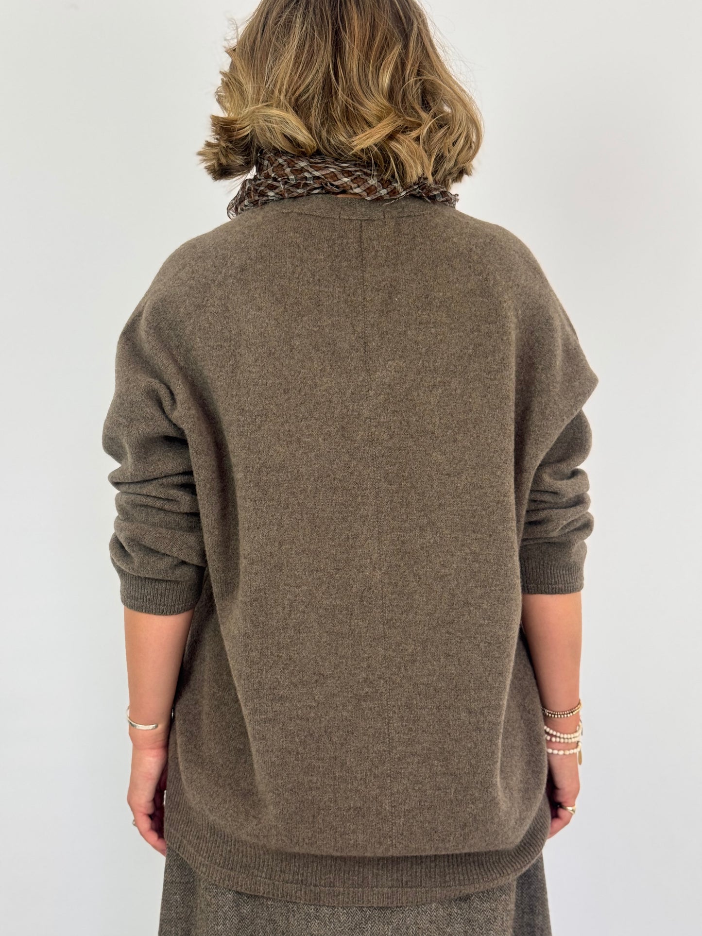 Pas De Calais 2602 Cardigan Brown