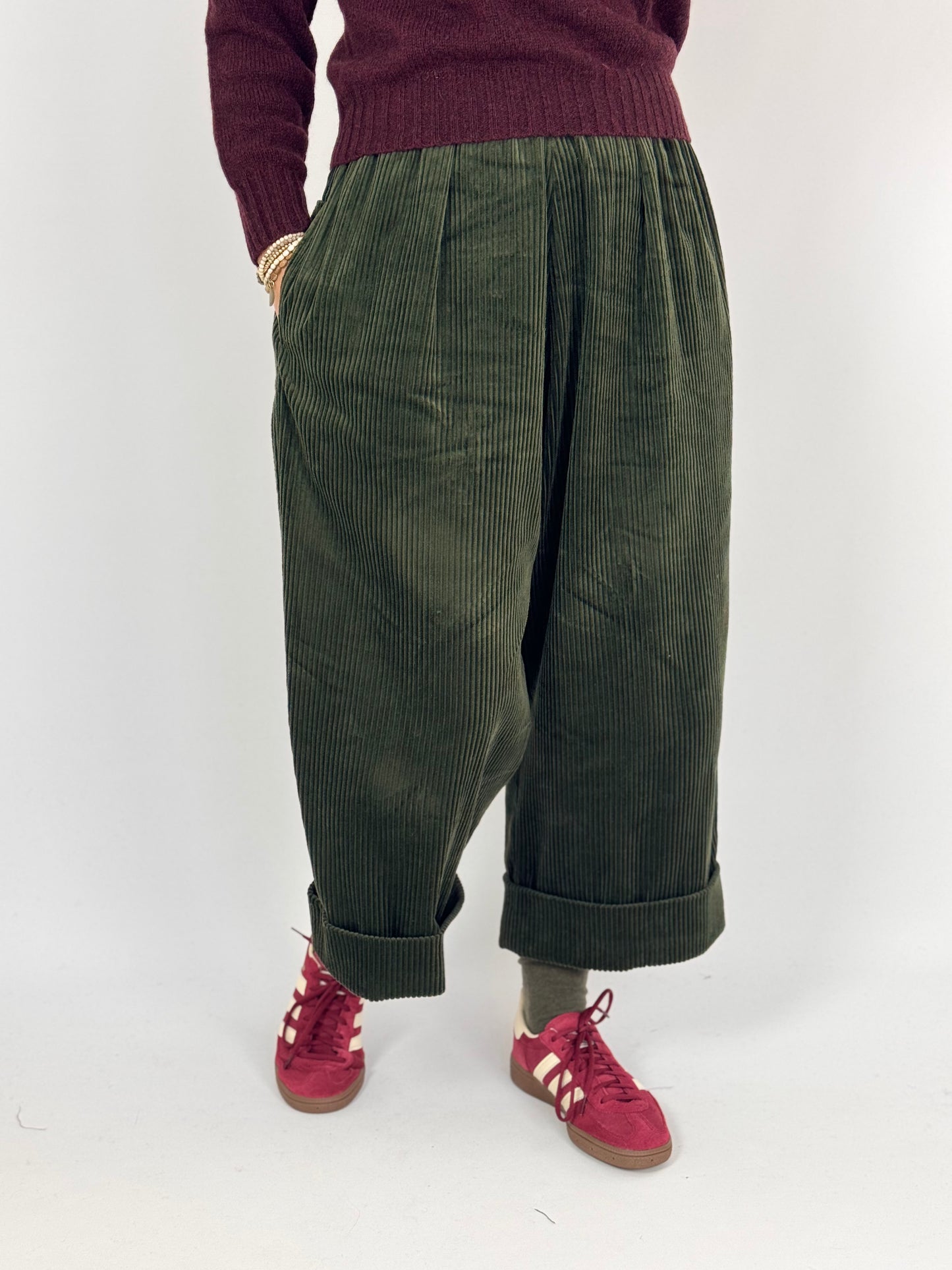 Muku C1409 Trousers Moss