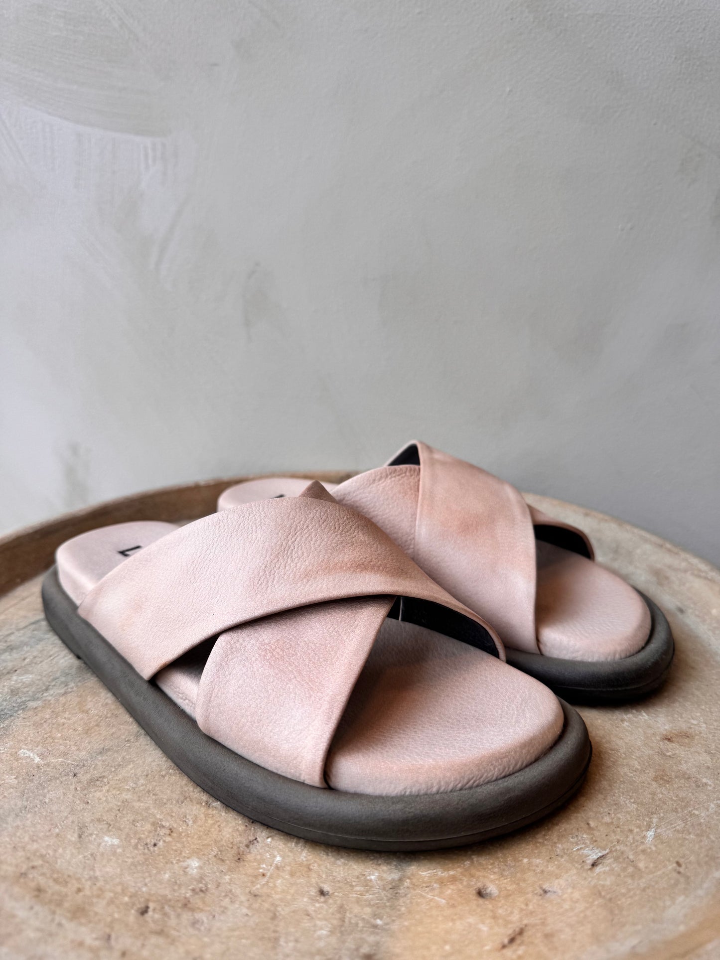 Lofina 9300 Sandals Silver Pink