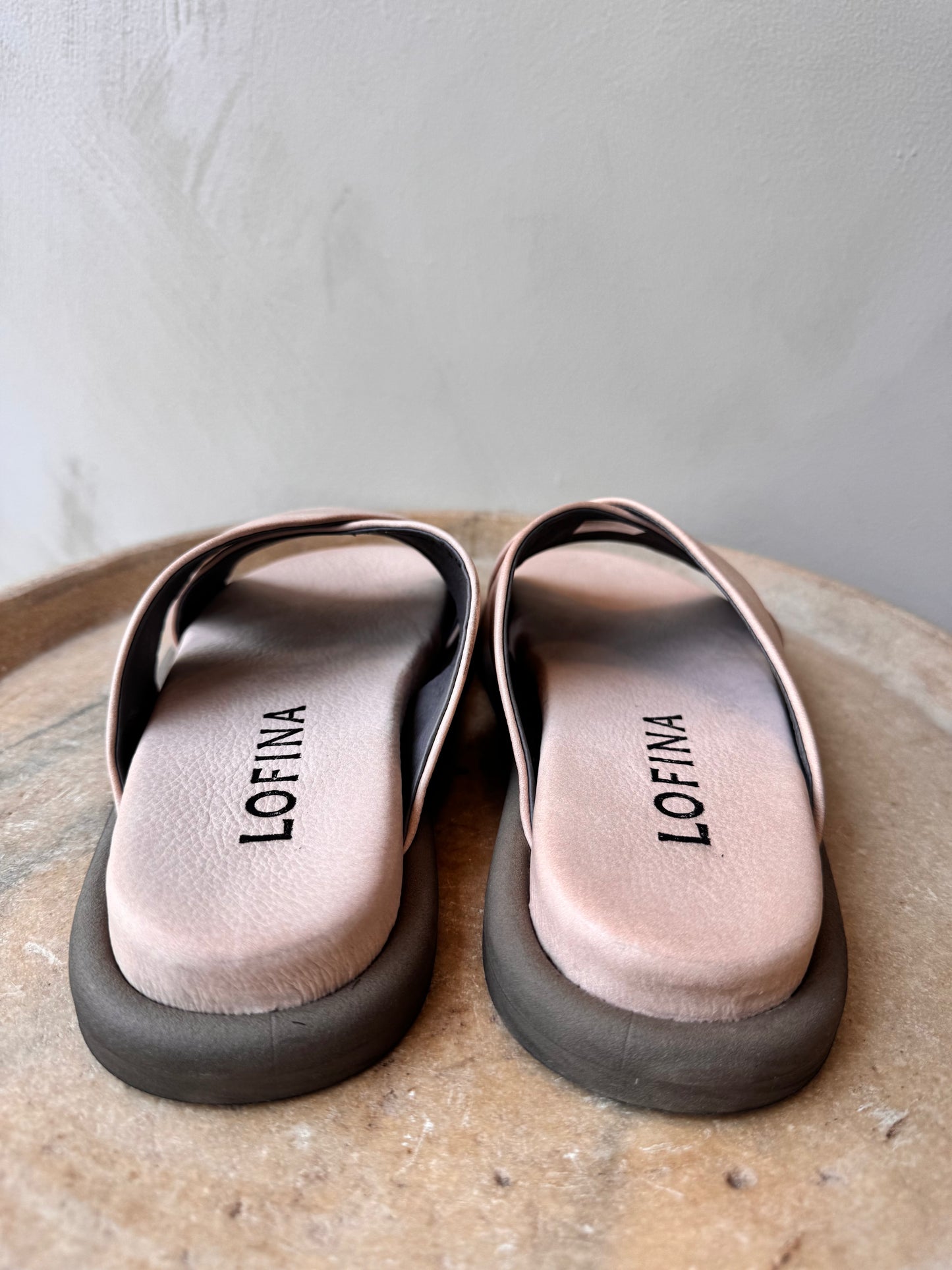 Lofina 9300 Sandals Silver Pink
