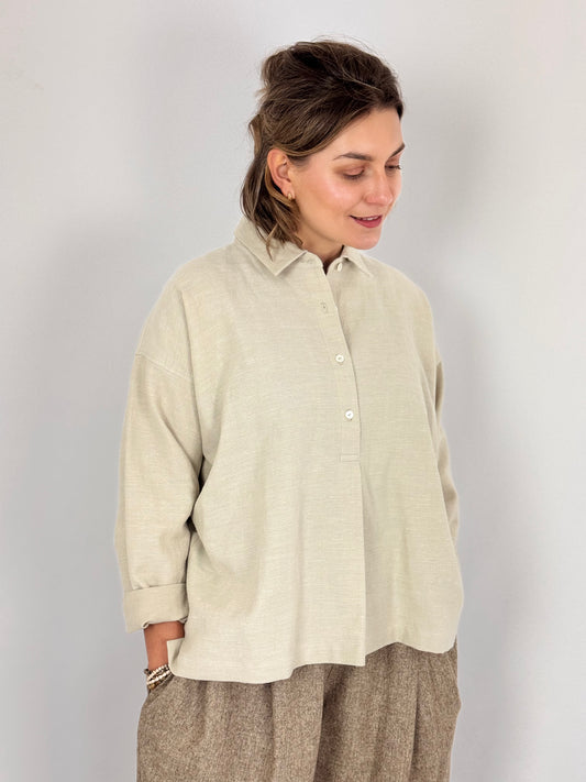 Muku C1383 Shirt Ivory