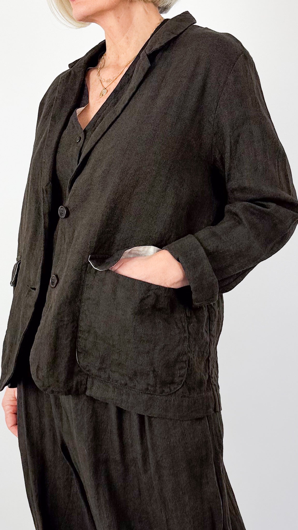 Elsa Esturgie Pluie Jacket Brown