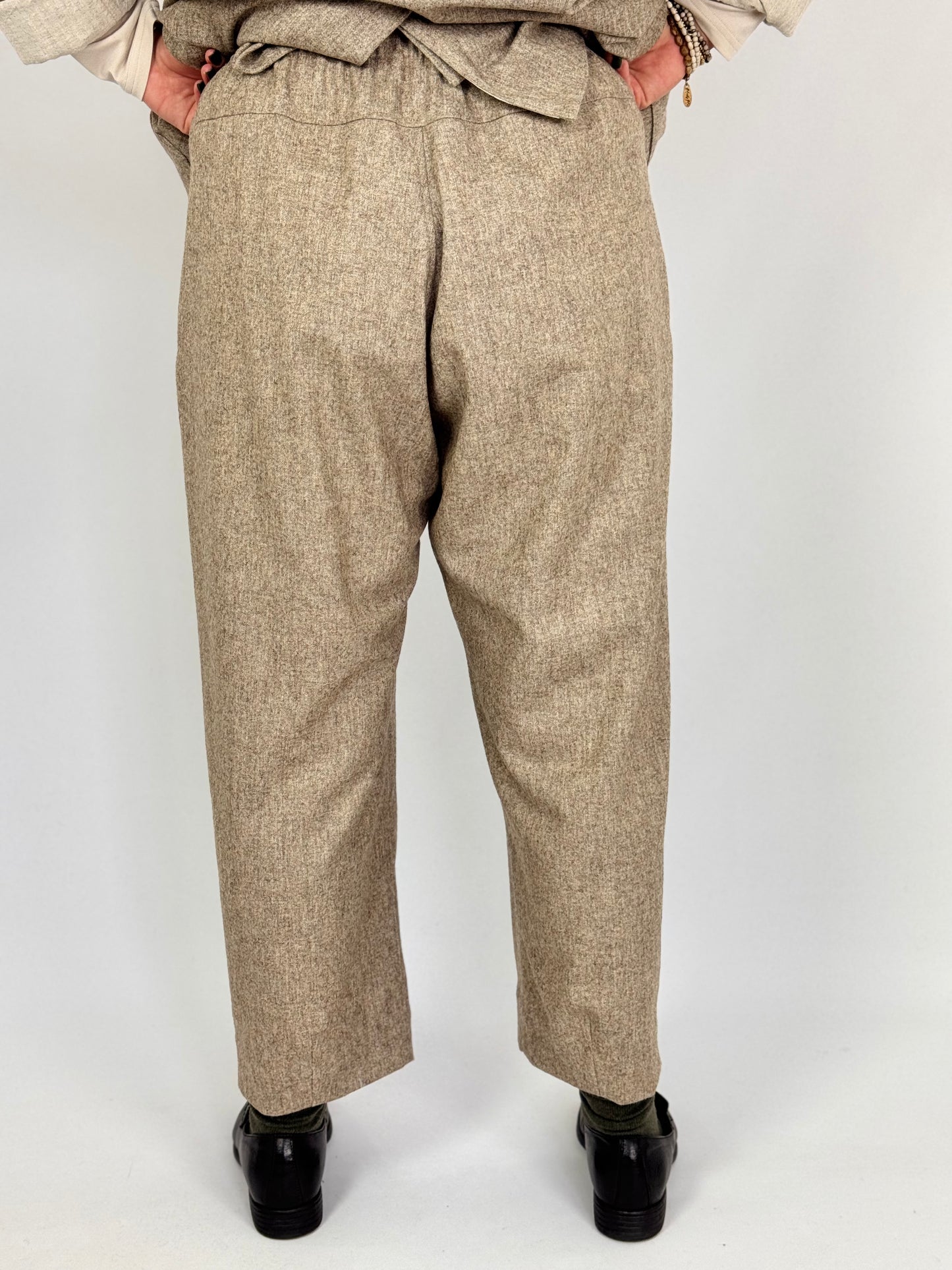 Muku C1405 Trousers Beige
