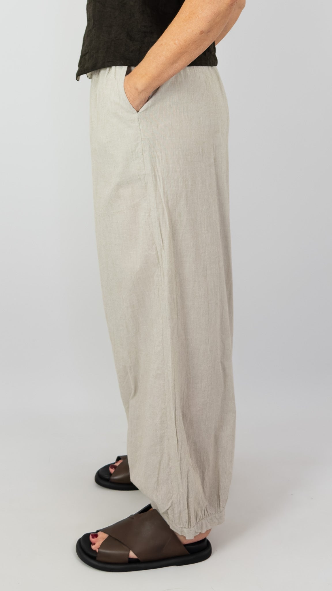 Elsa Esturgie Pepite Trousers Beige