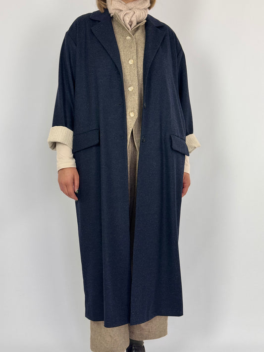 Muku C1376 Coat Navy