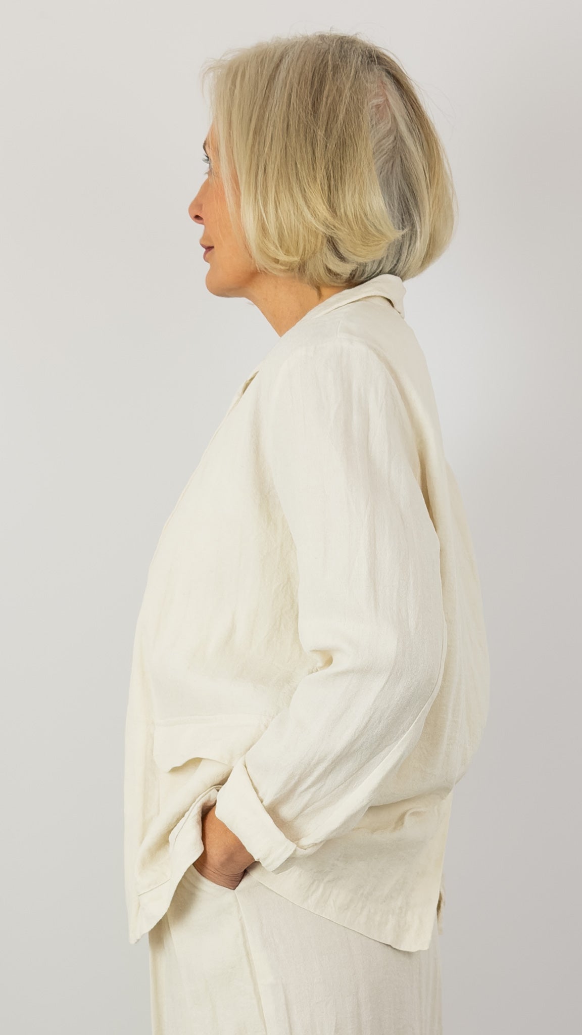 Elsa Esturgie Pluie Jacket Ecru