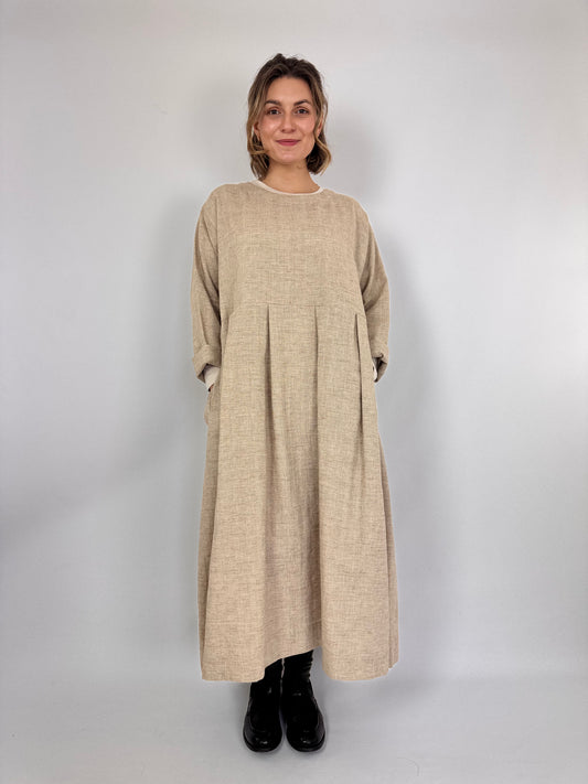 Muku C1396 Dress Sand