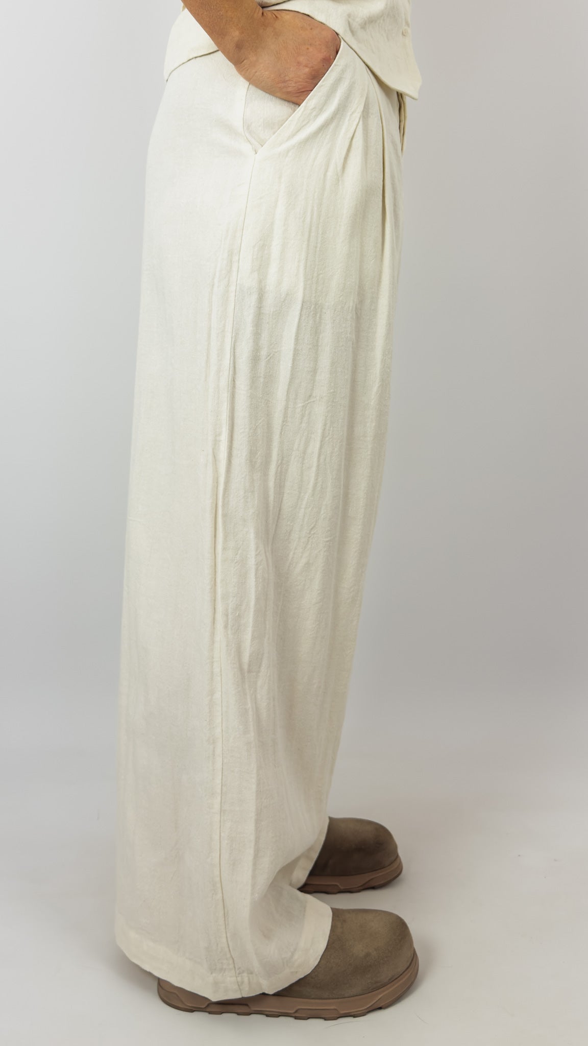 Elsa Esturgie Palace Trousers Ecru