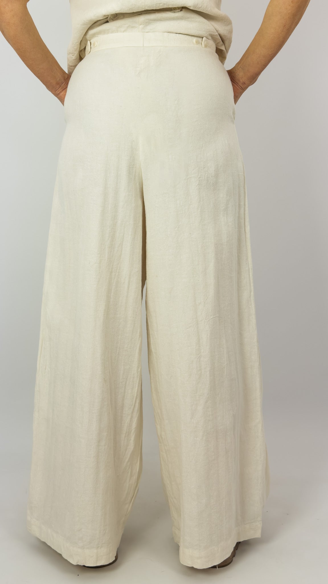 Elsa Esturgie Palace Trousers Ecru