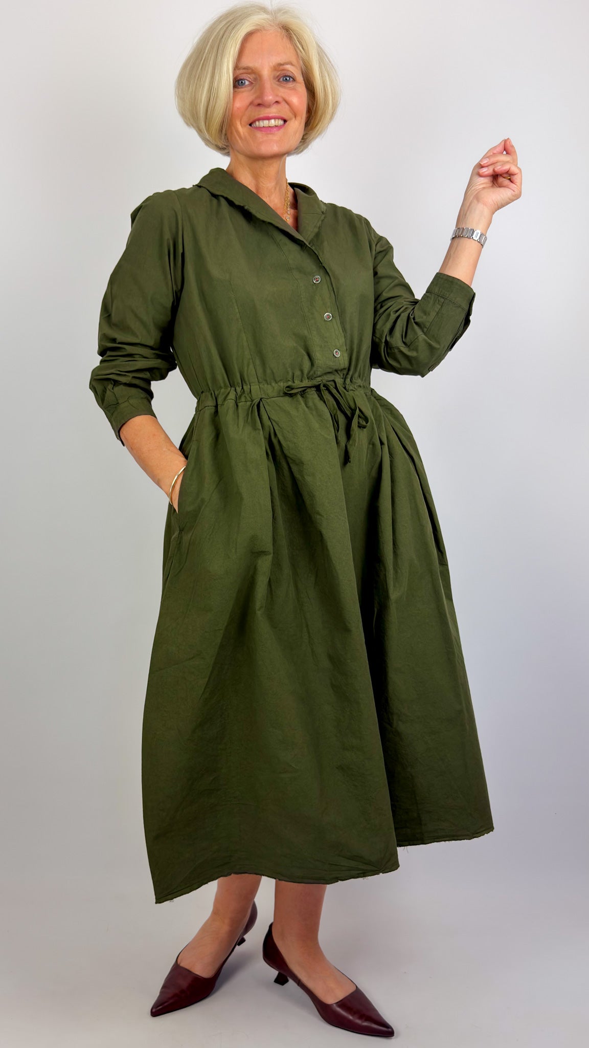 Hannoh Wessel Ronya Dress Olive