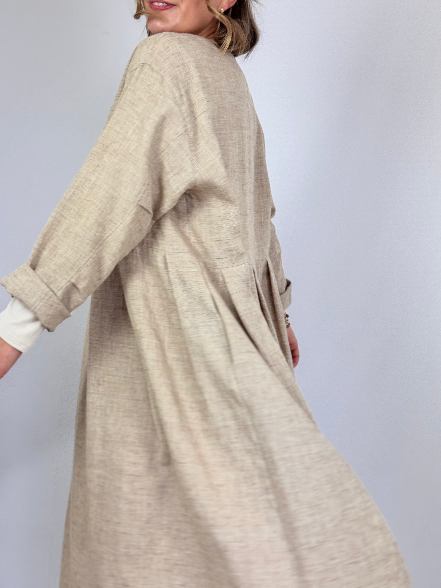 Muku C1396 Dress Sand