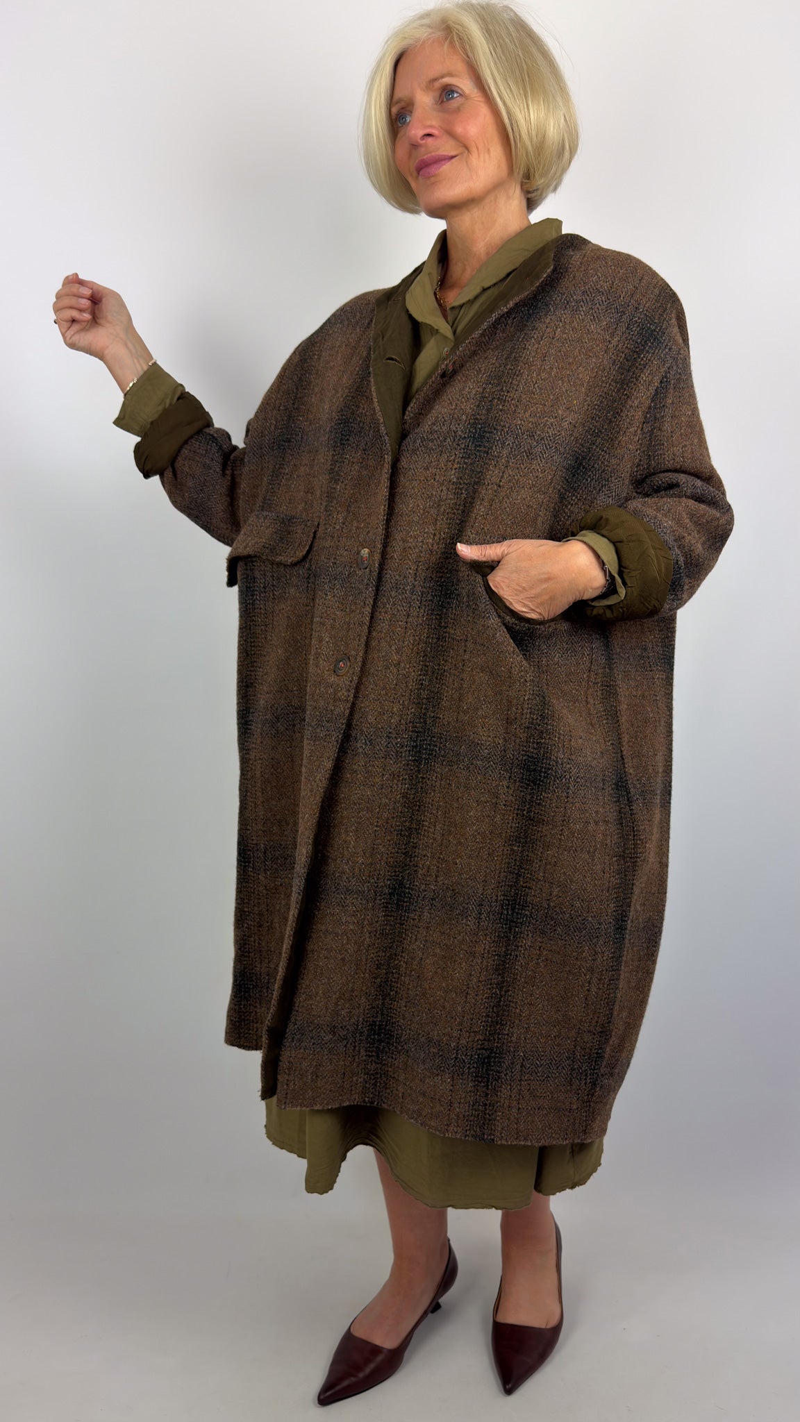 Hannoh Wessel Marina Coat Brown