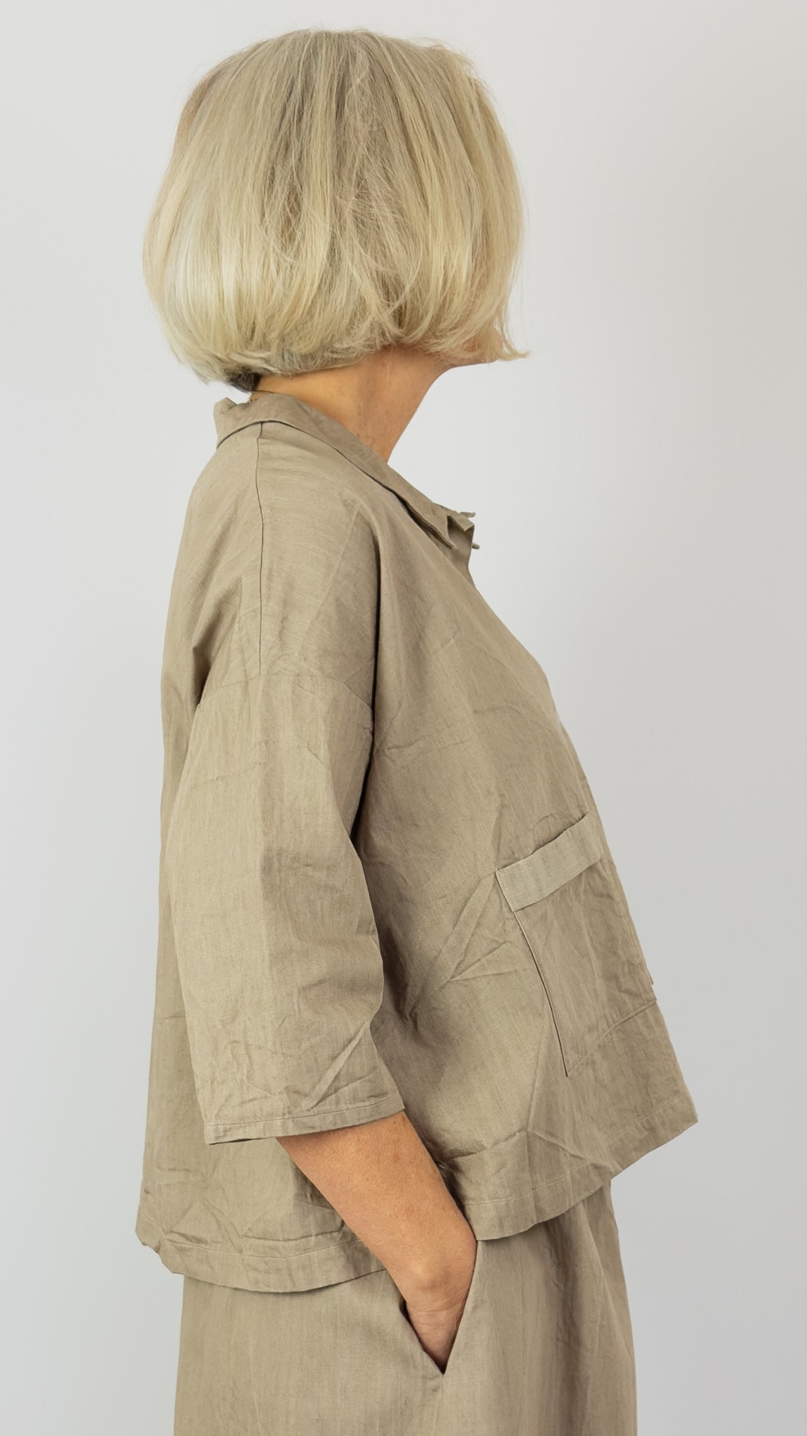 Barbara Lang SCHÜ XII Jacket Beige