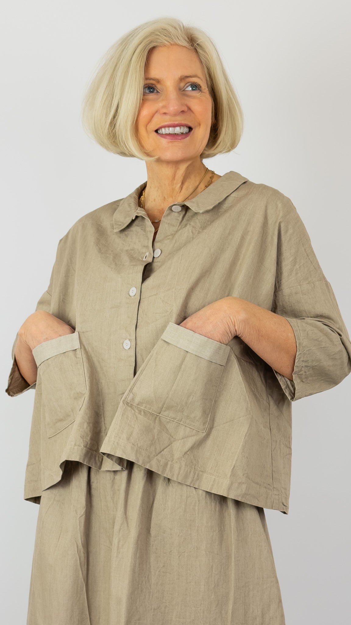 Barbara Lang SCHÜ XII Jacket Beige