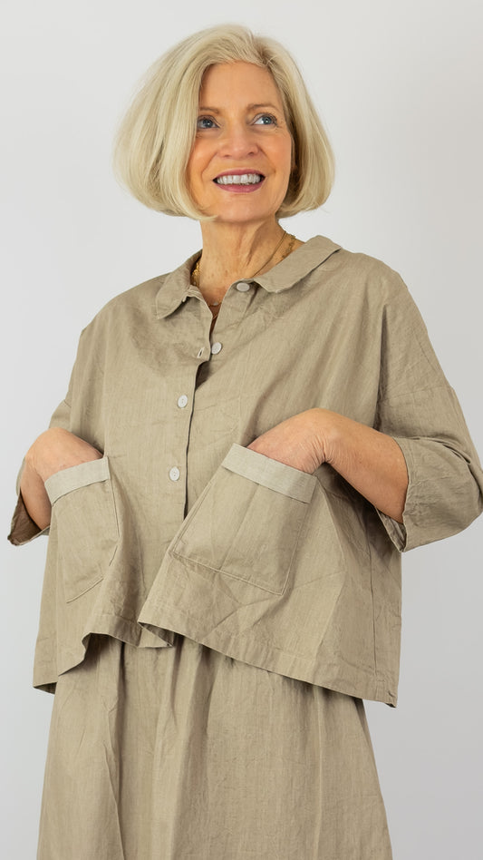 Barbara Lang SCHÜ XII Jacket Beige