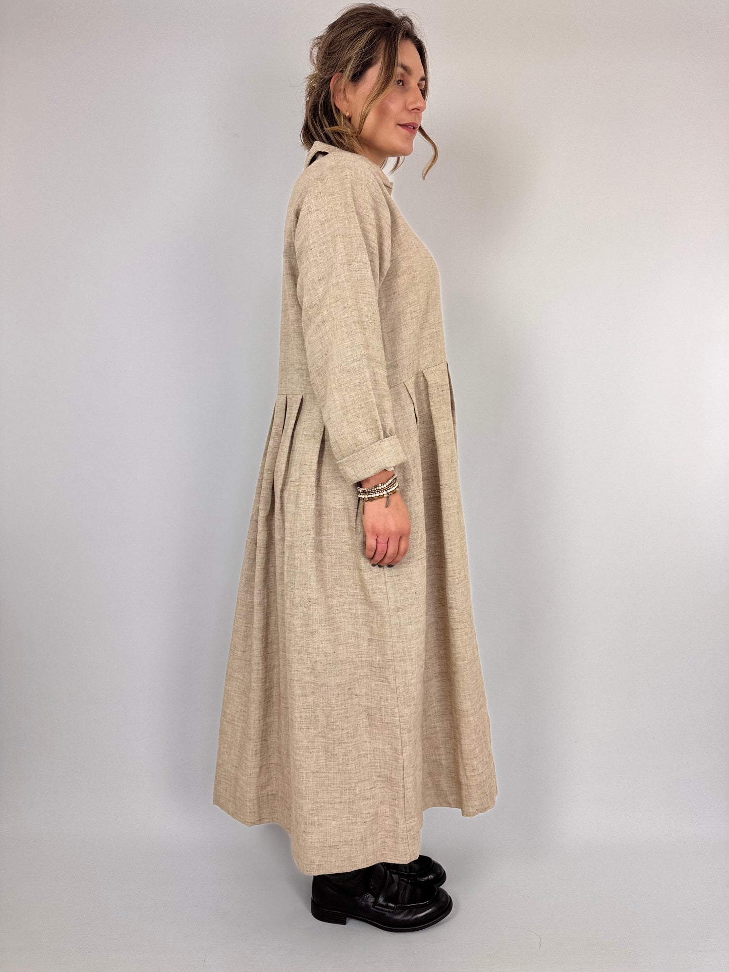 Muku C1401 Dress Sand