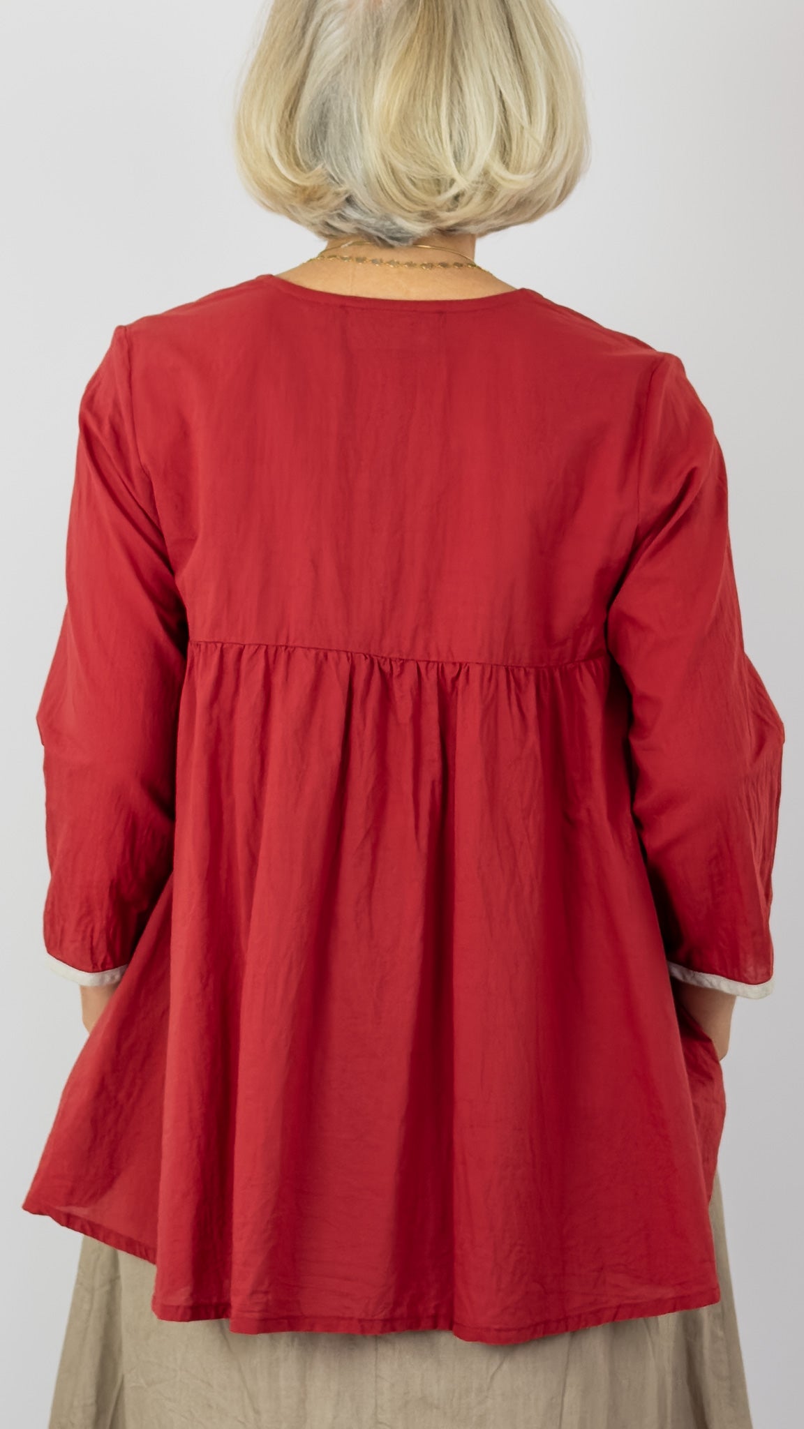 Barbara Lang SIM IX Shirt Red