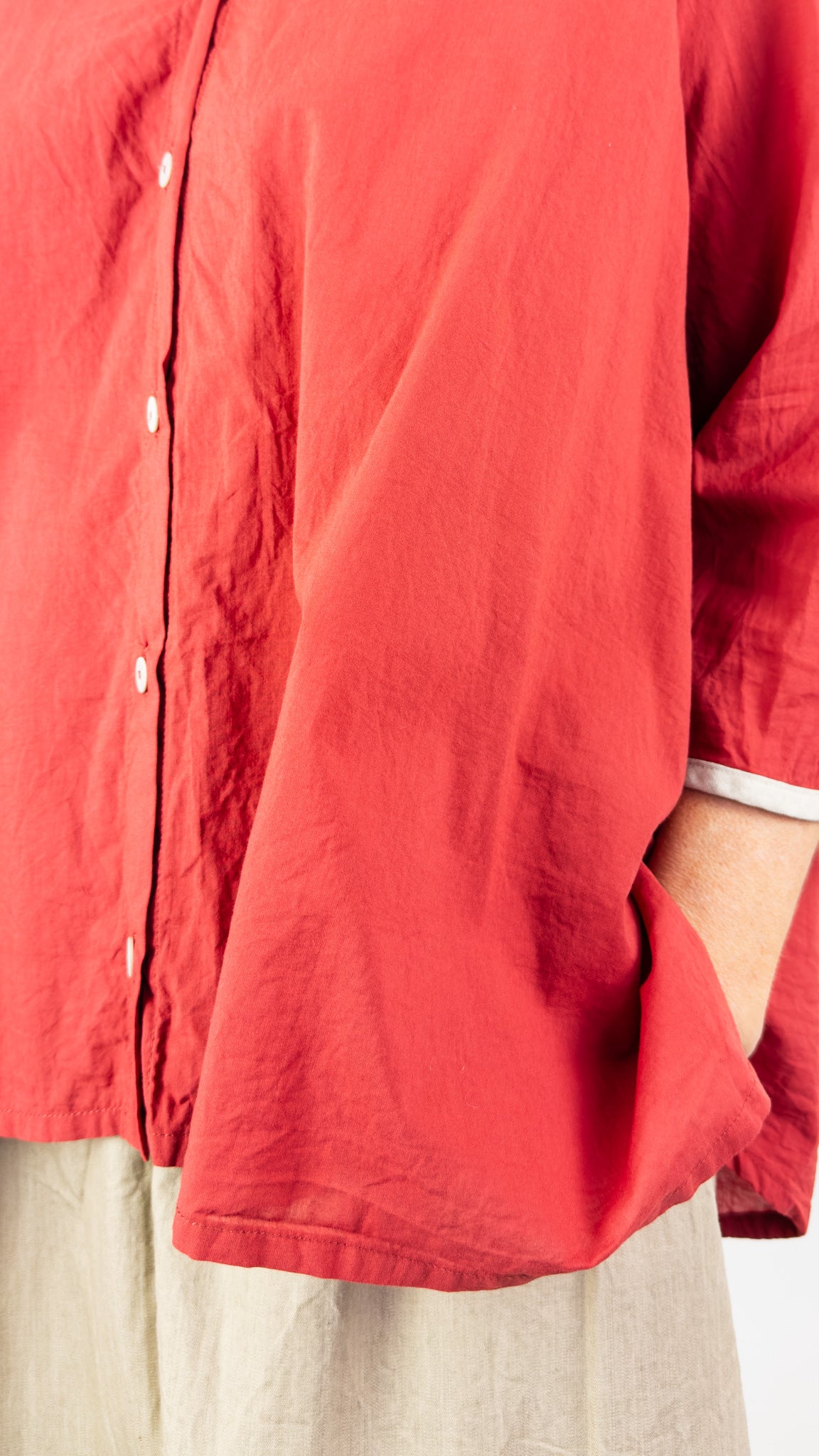 Barbara Lang SIM IX Shirt Red