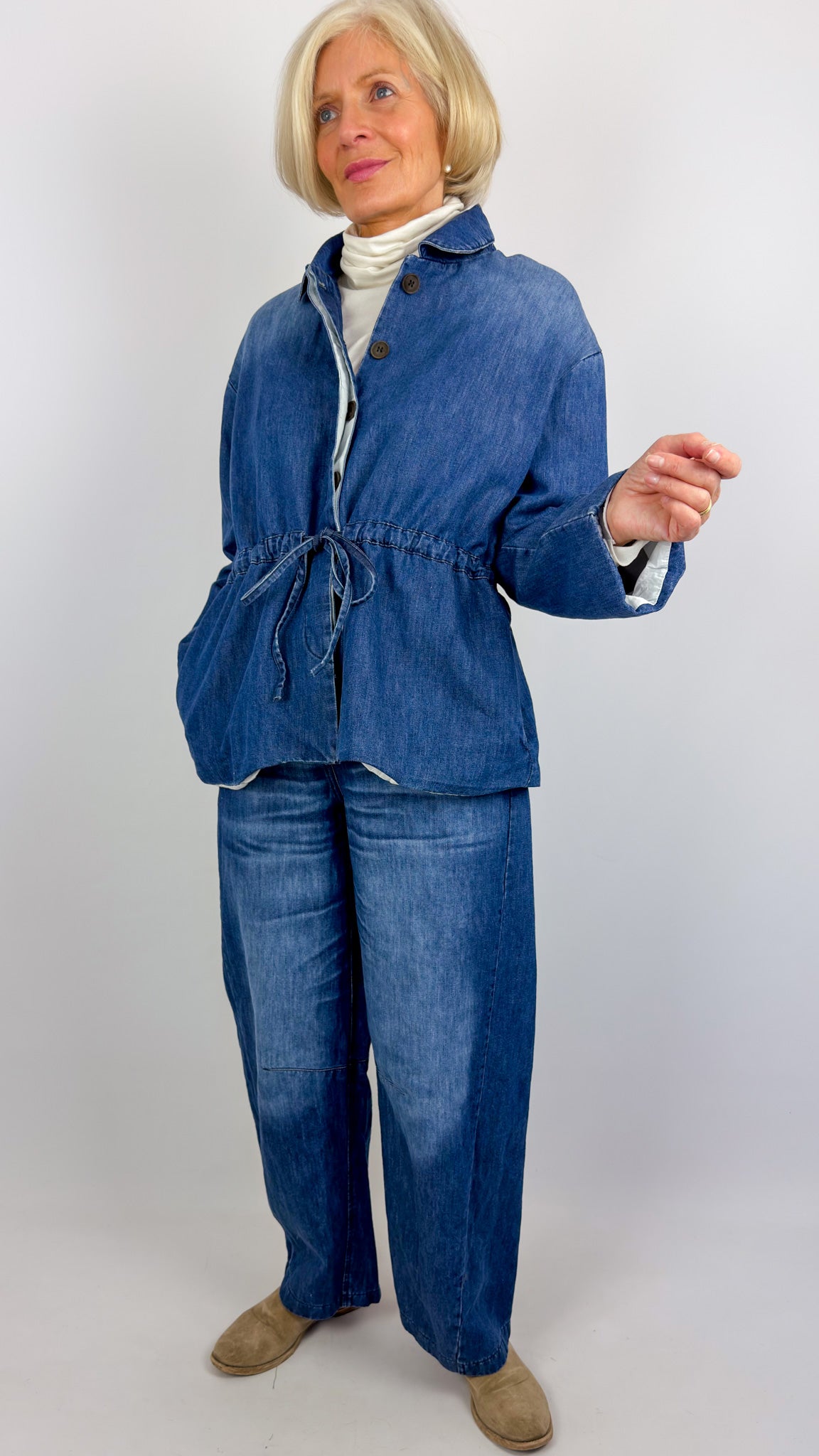 Aequamente 254 Trousers Washed
