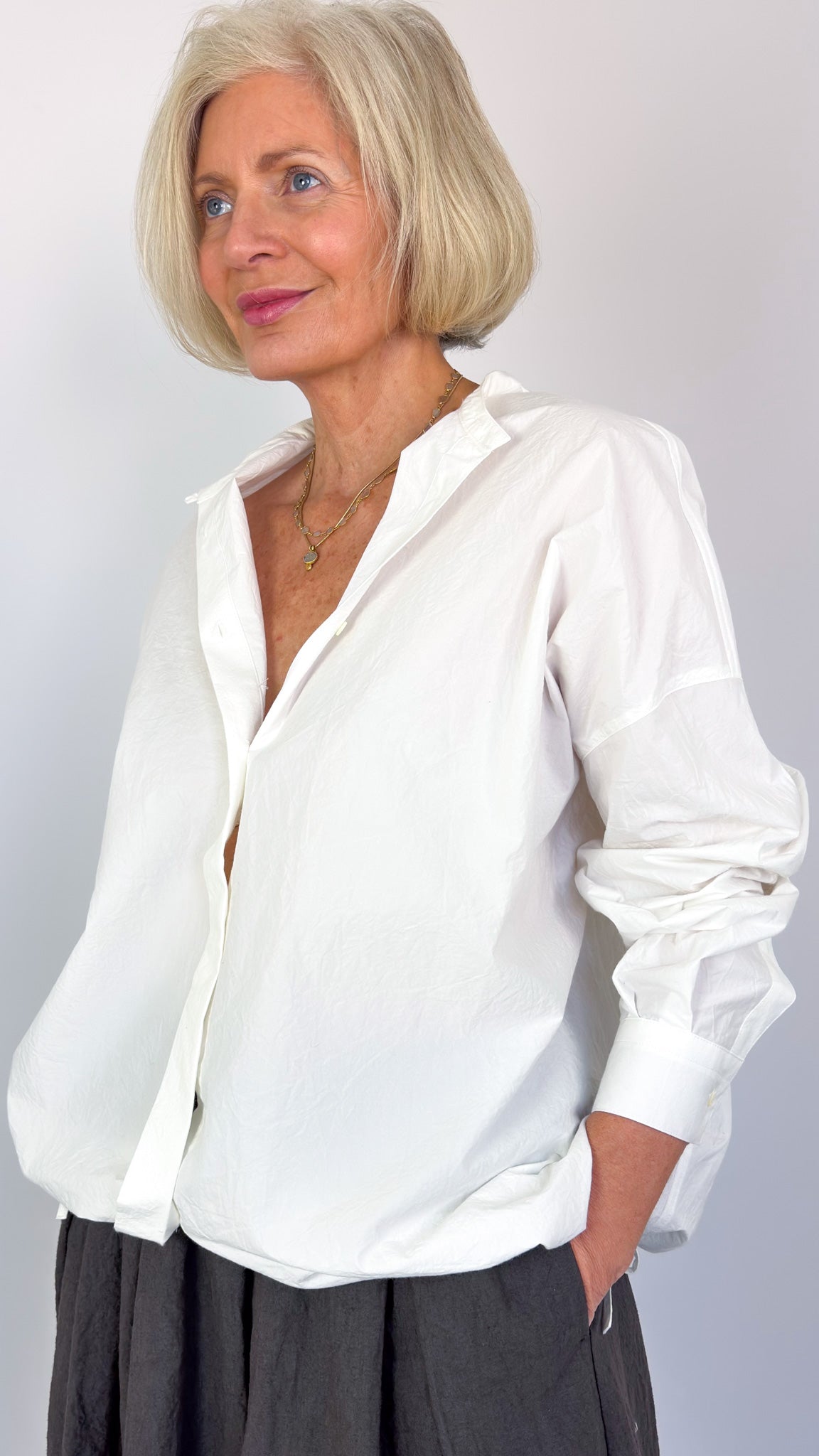 Kagure 1101 Shirt Off-White