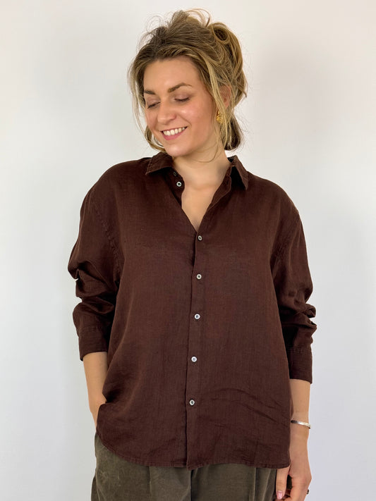 Nygårdsanna Classic Shirt Chestnut