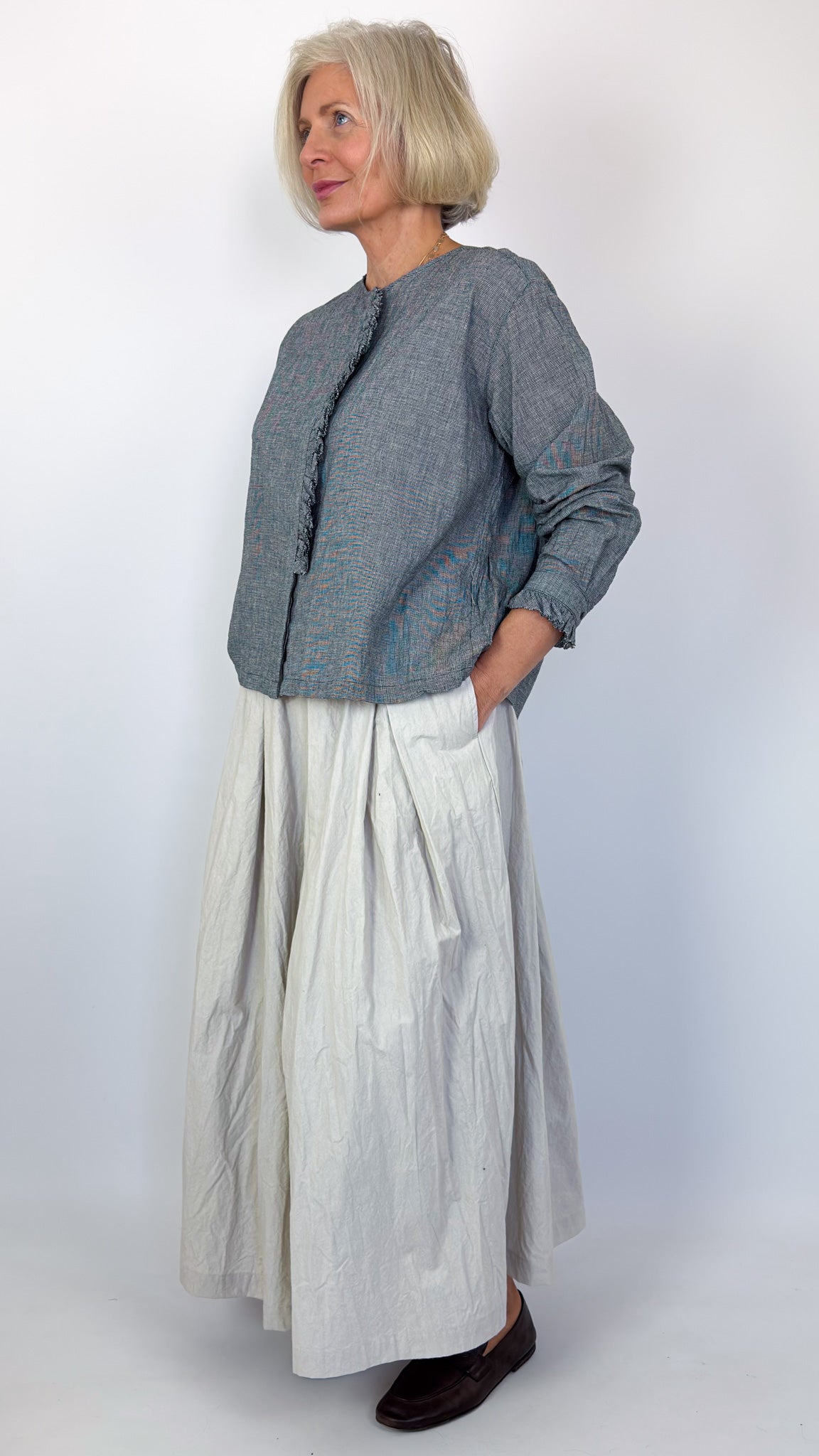 Kagure 1102 Skirt Grey