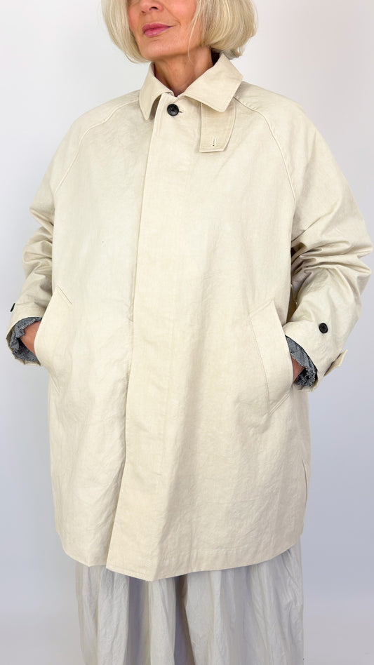 Kagure 1105 Coat Ivory