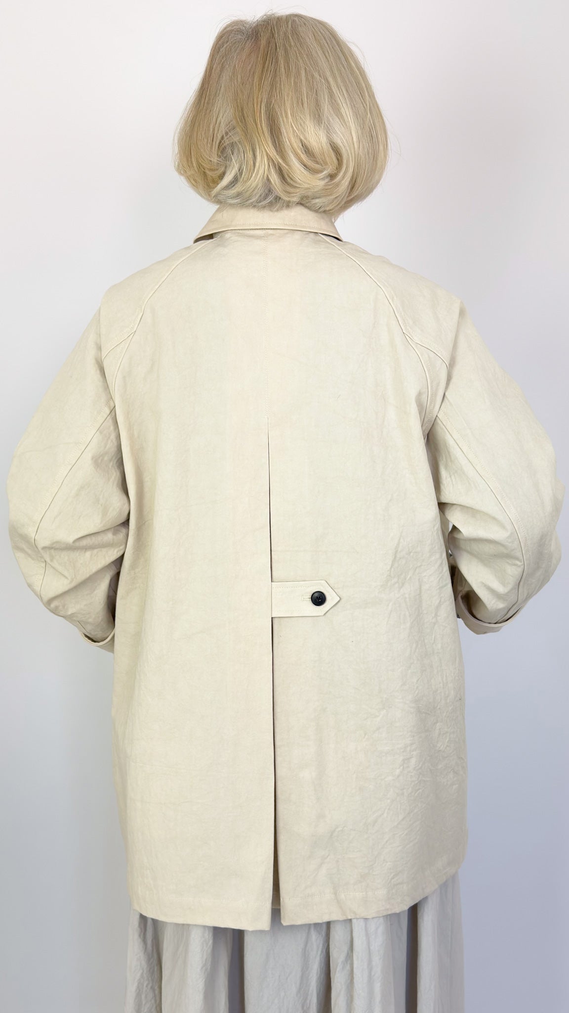 Kagure 1105 Coat Ivory
