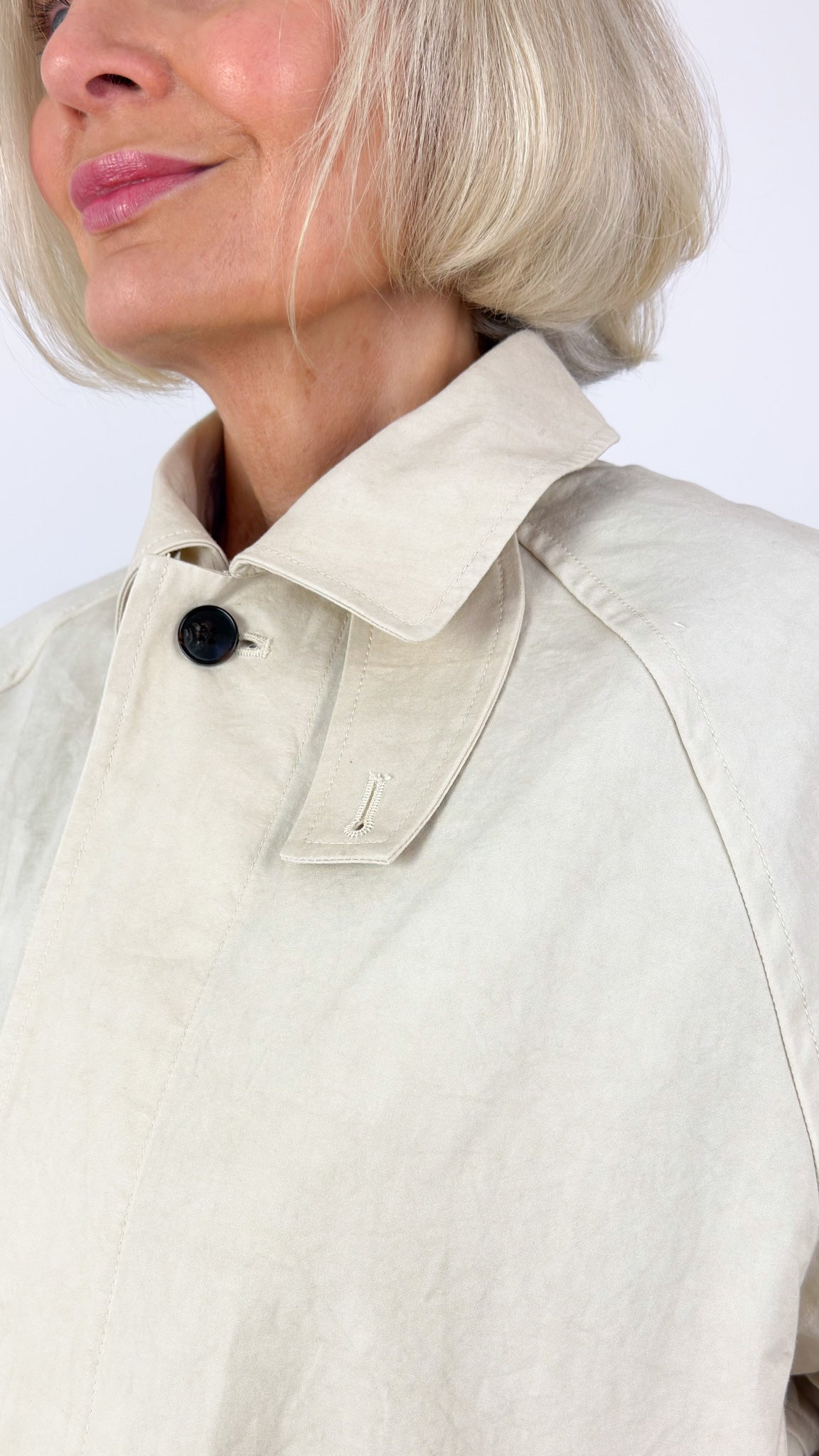 Kagure 1105 Coat Ivory
