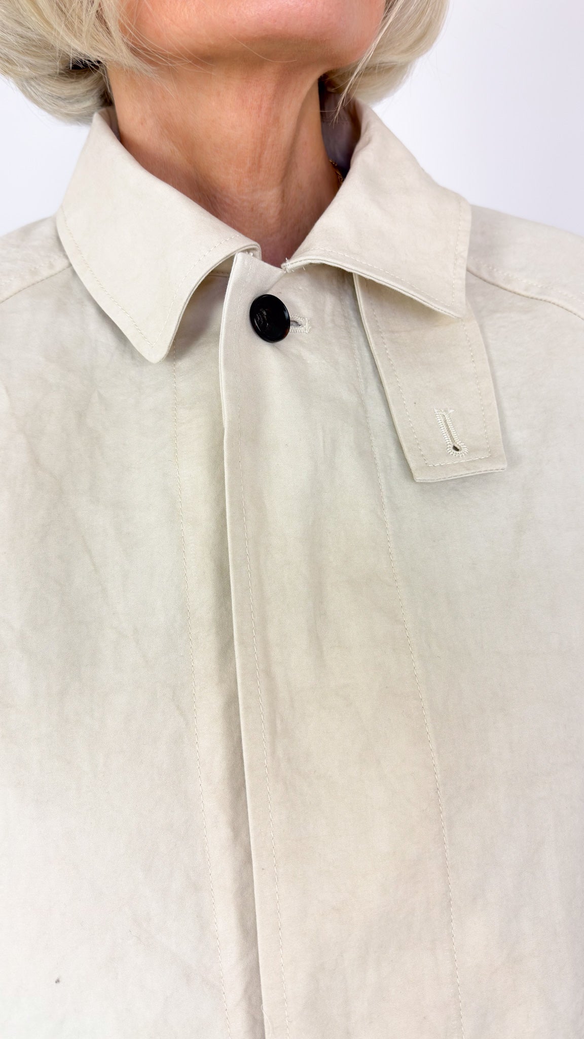 Kagure 1105 Coat Ivory