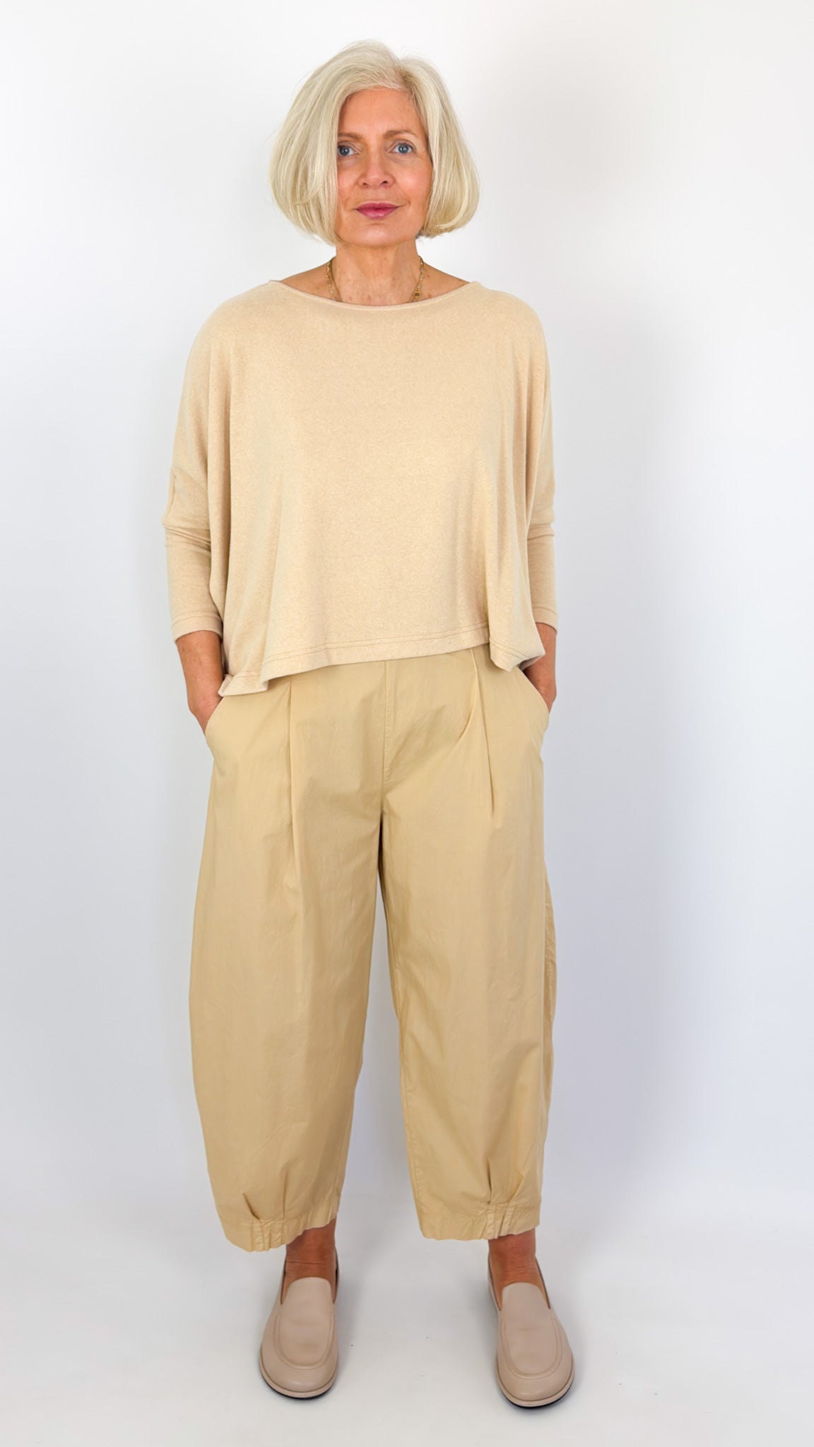 Mama b Bianco P Trousers Grano