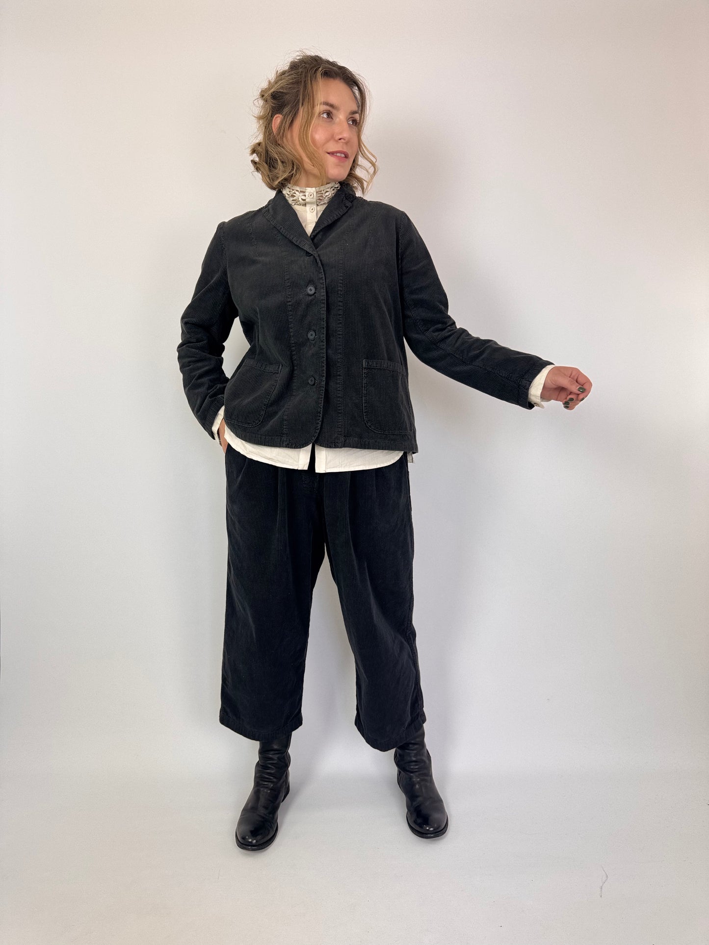 Manuelle Guibal 6919 Dandy Timo Trousers Graphite