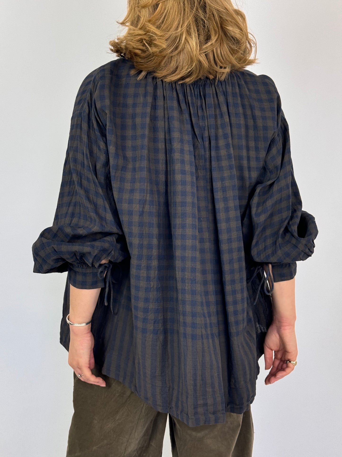 East by East West Shore Blouse Check