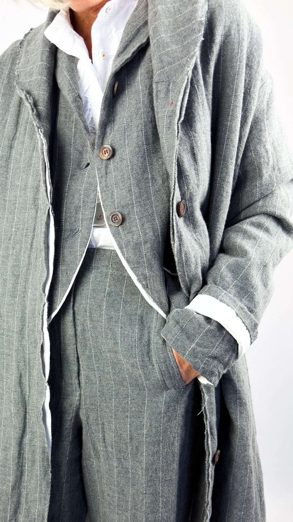 Hannoh Wessel Mary Coat Grey