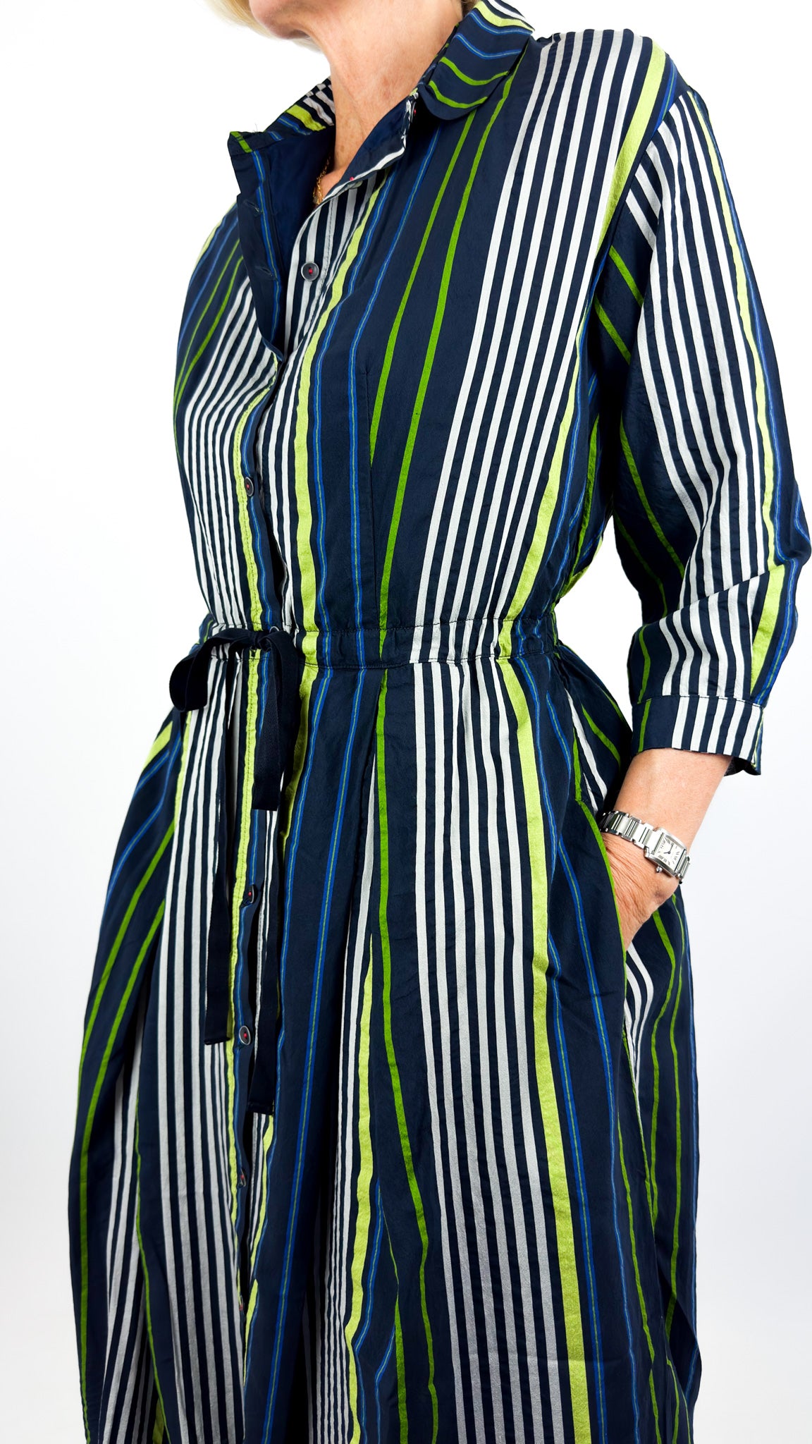 Hannoh Wessel Rosalie Dress Navy