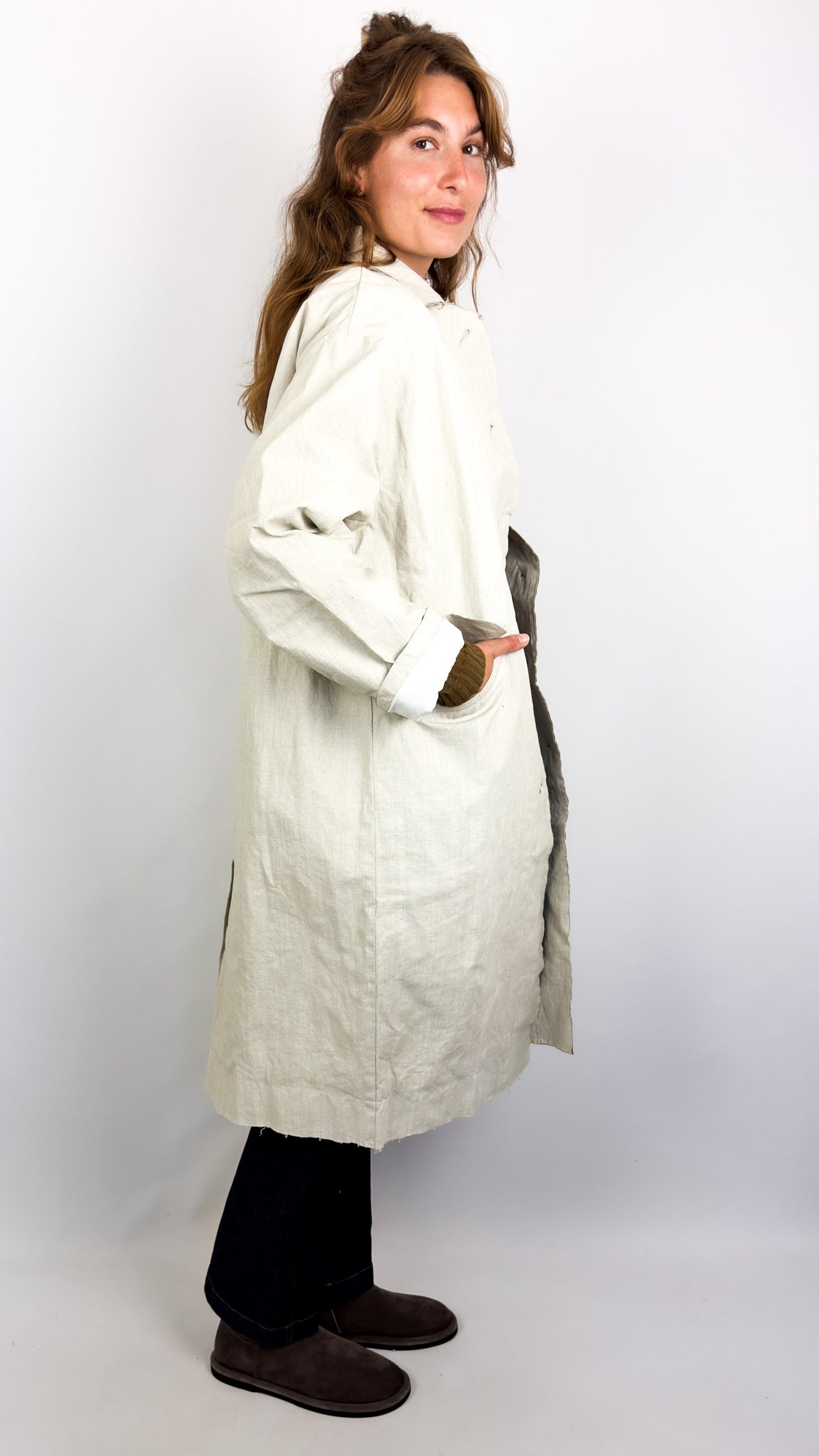 Hannoh Wessel Marion Coat Natural – Cordelia James