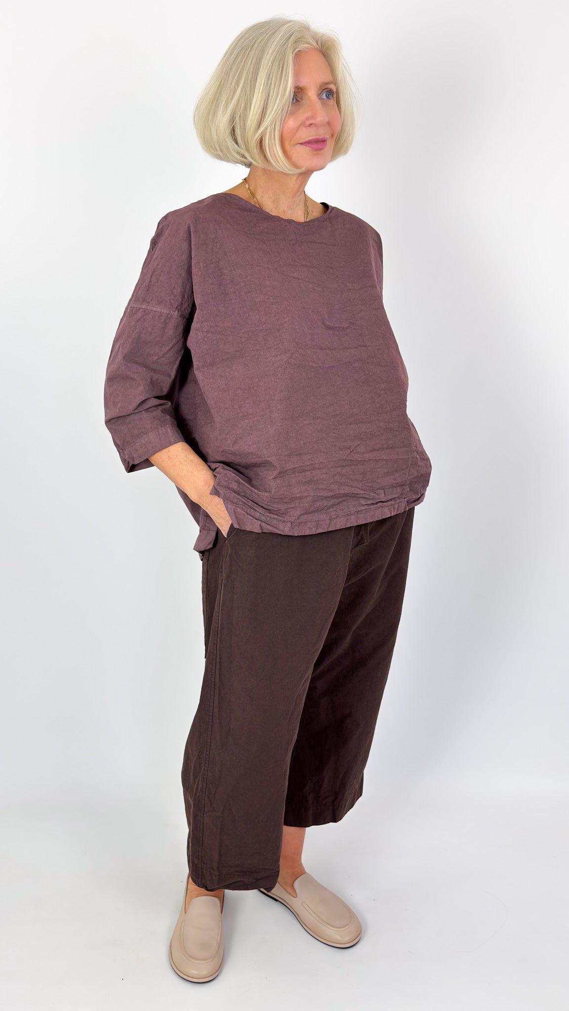 Album Di Famiglia 210 CC W&S Trousers Grape