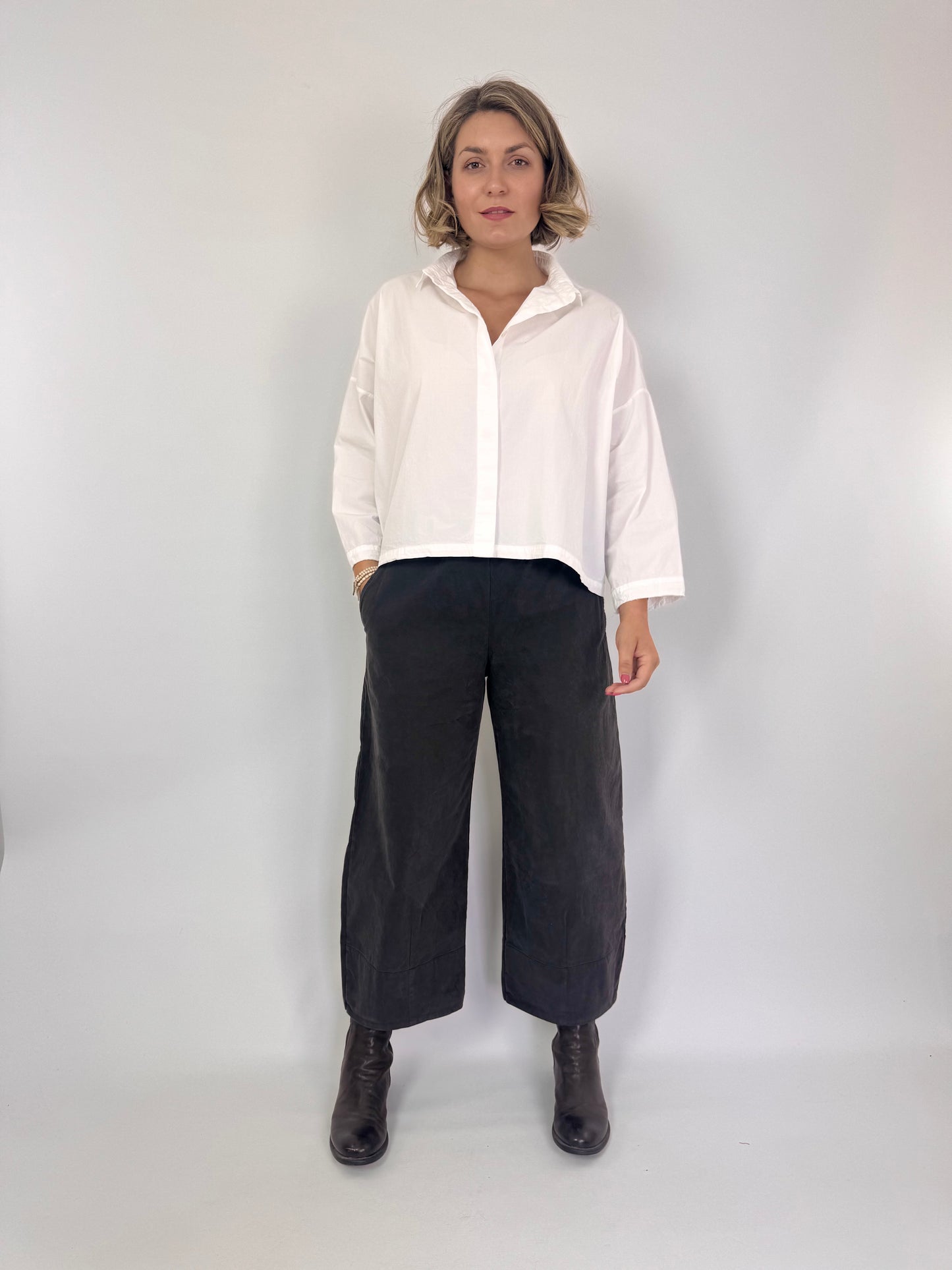 Aequamente 262 Shirt White