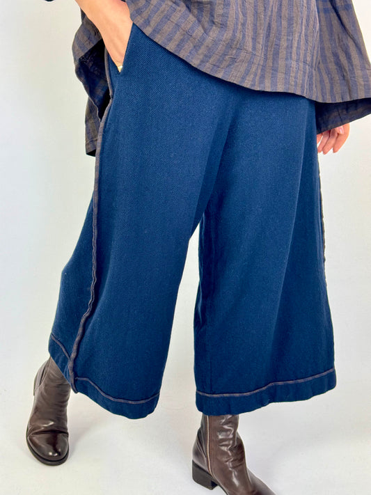 East By East West Magic Trousers Navy