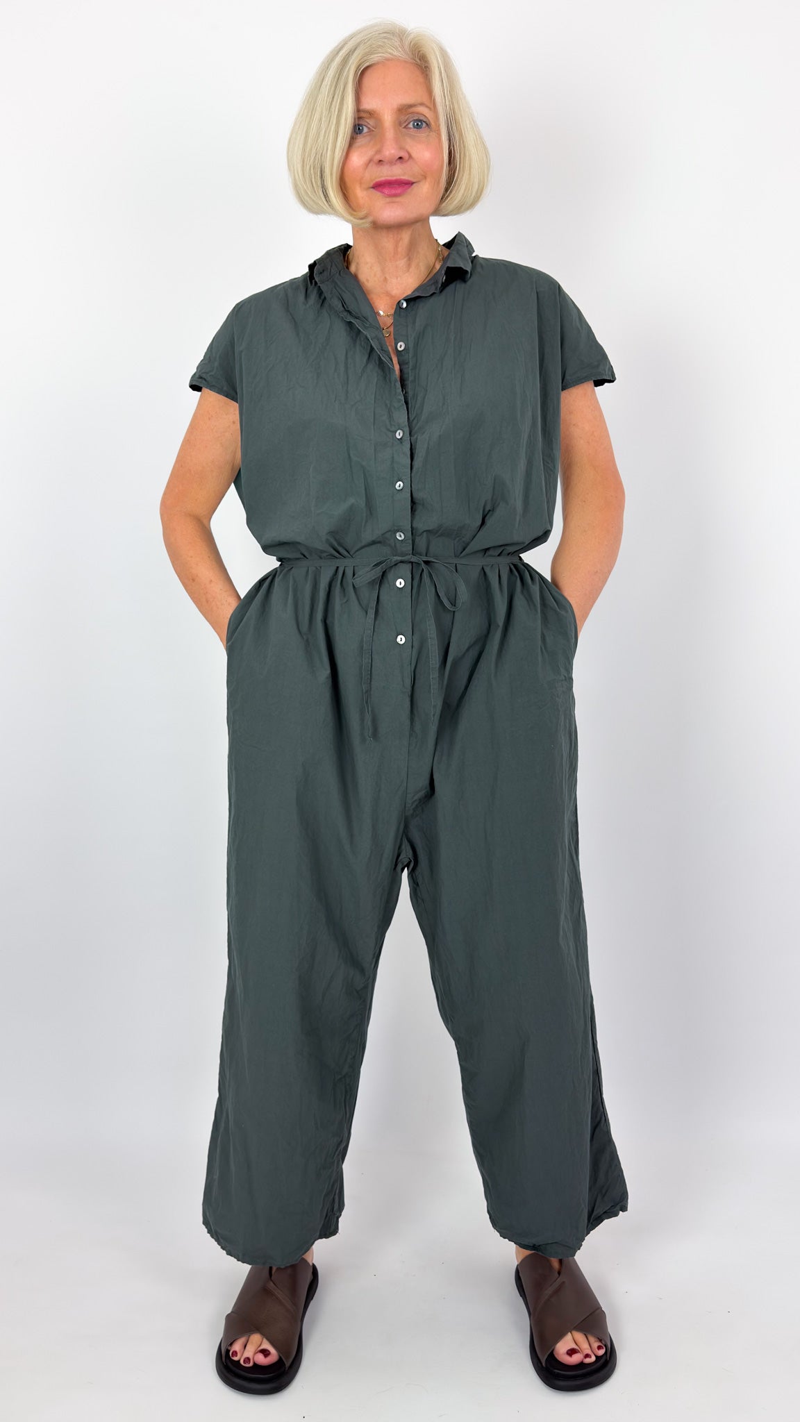 Album Di Famiglia 60_09 TC Jumpsuit Thyme