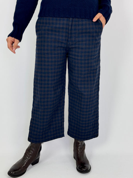 East By East West Architect Trousers Check