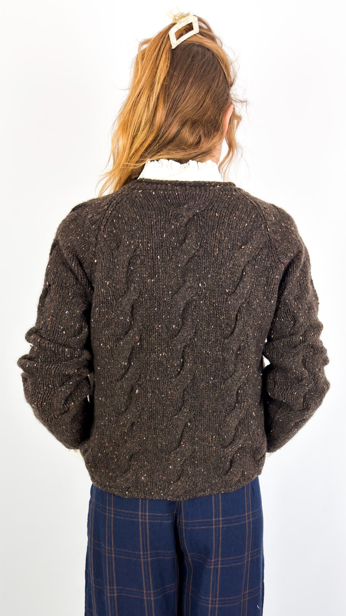 MJ Watson 667 Cardigan Brown