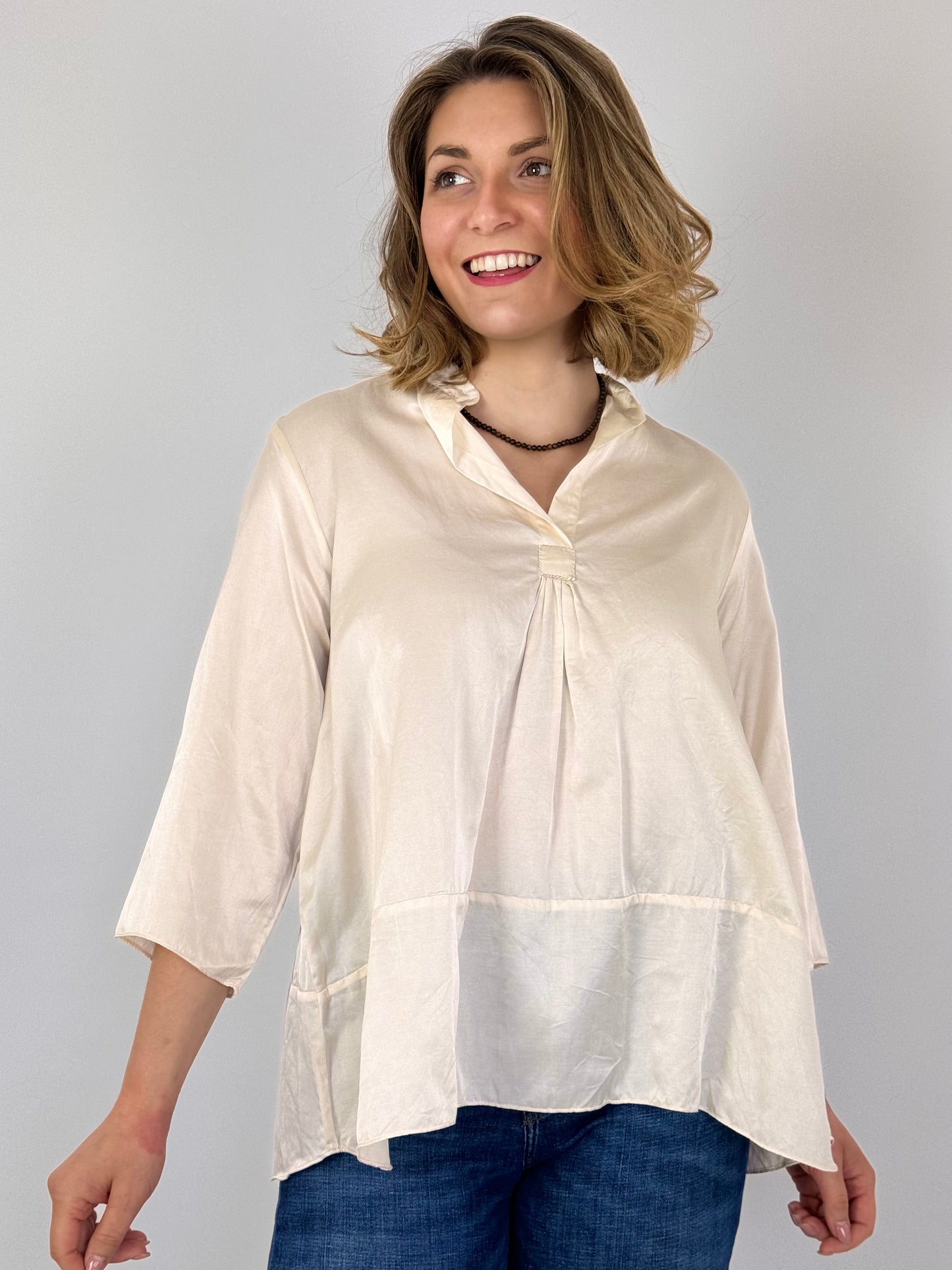 Sula Sunny Shirt Eggnog