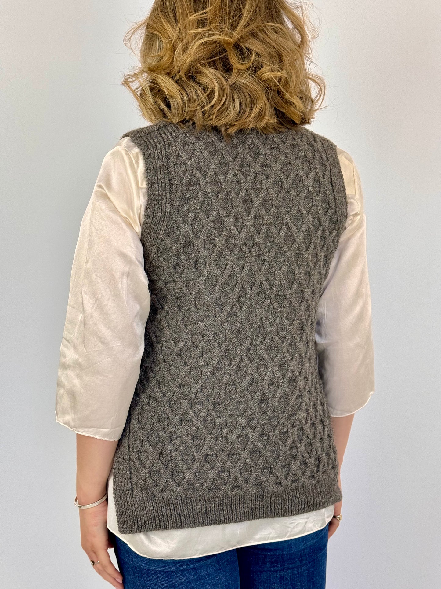 Oubas Elba Tabard Jumper Grey