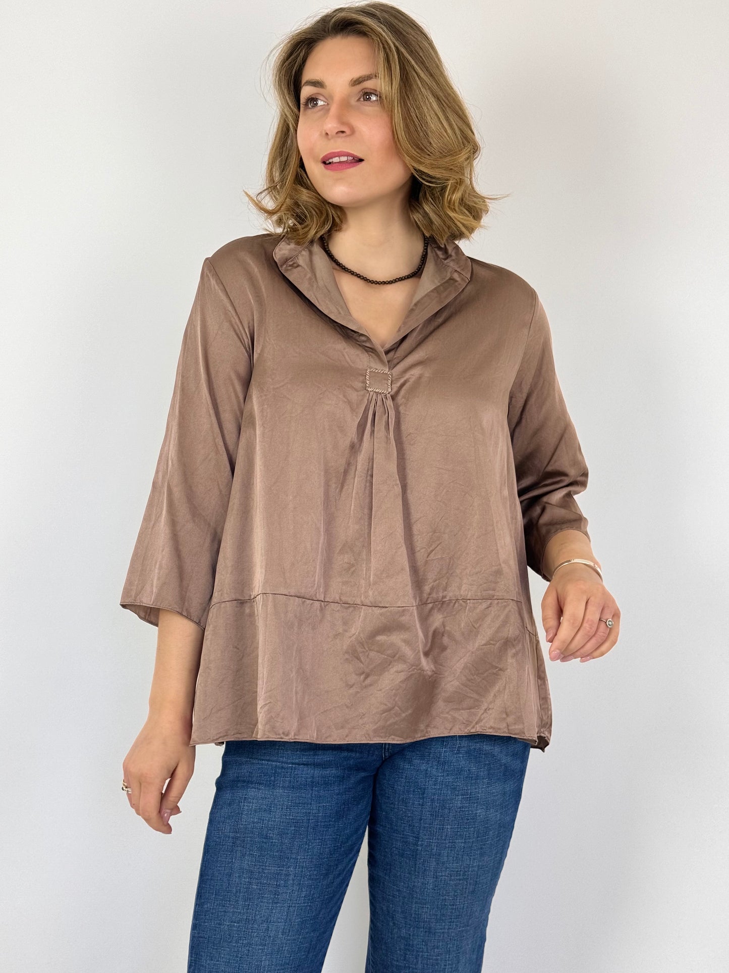 Sula Sunny Shirt Stucco