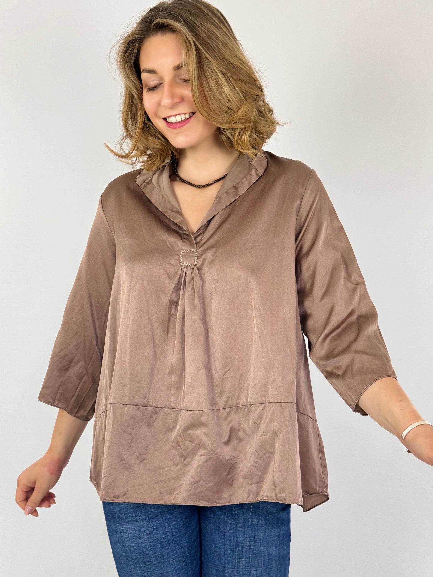 Sula Sunny Shirt Stucco