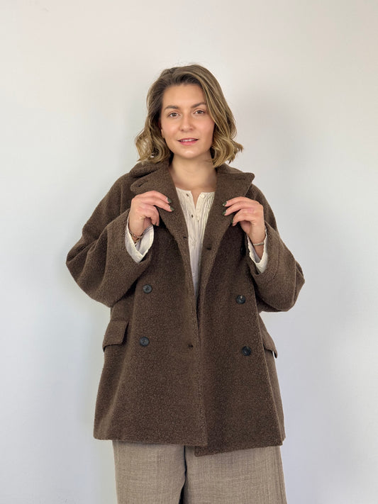Maison de Soil 451 Overcoat Mocha