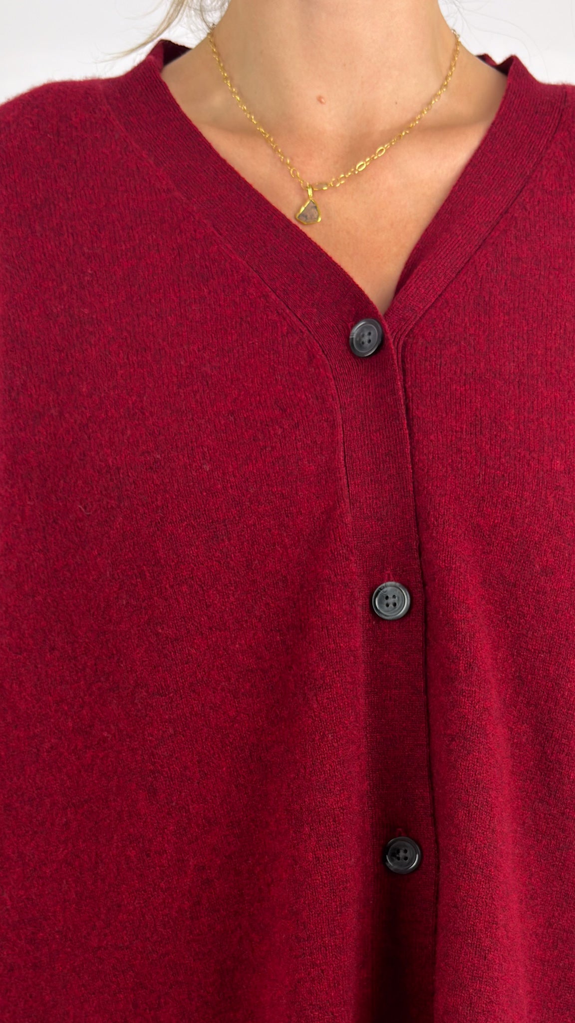 Cash-Ca W46 Cardigan Garnet