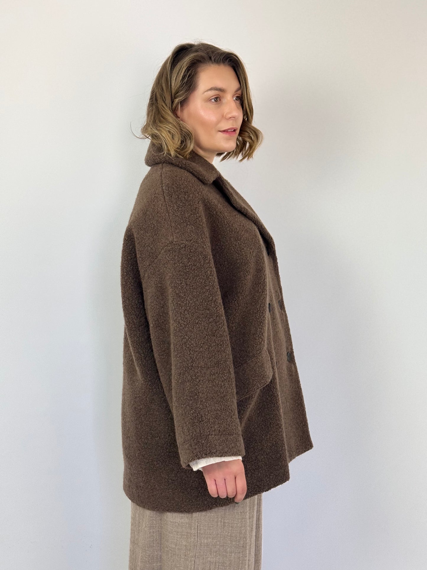 Maison de Soil 451 Overcoat Mocha